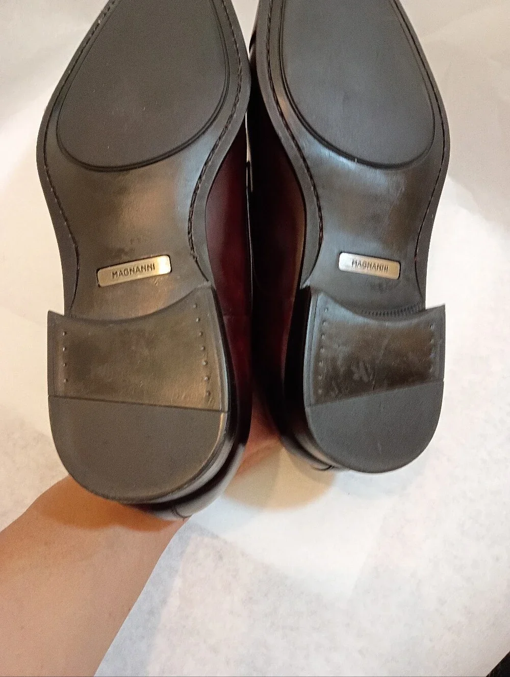 Magnanni Double Monk Strap  Luxury Leather 10M
